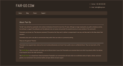Desktop Screenshot of fair-go.com